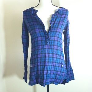 SOLD American Eagle Plaid Top